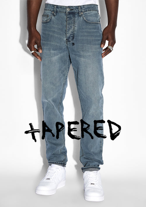 Men's Jeans Skinny Black & White Ripped Denim Distressed | FREE FAST  SHIPPING | eBay